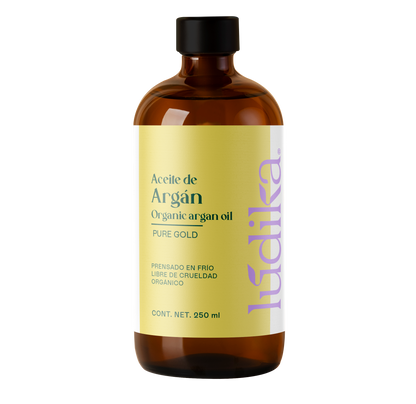 Aceite de Argán Puro Orgánico | Capilar, Corporal y Facial | Oro Líquido Antiedad, Regenerador y Fortalecedor para Piel y Cabello