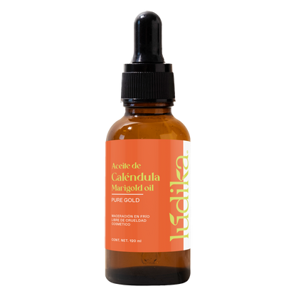 Aceite de Caléndula Natural | Facial y corporal | Calmante, Cicatrizante y Protector Antioxidante