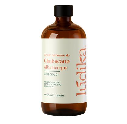 Aceite de Chabacano Albaricoque Virgen | Facial Capilar y Corporal | Antioxidante e Hidratación Suave para pieles maduras y secas
