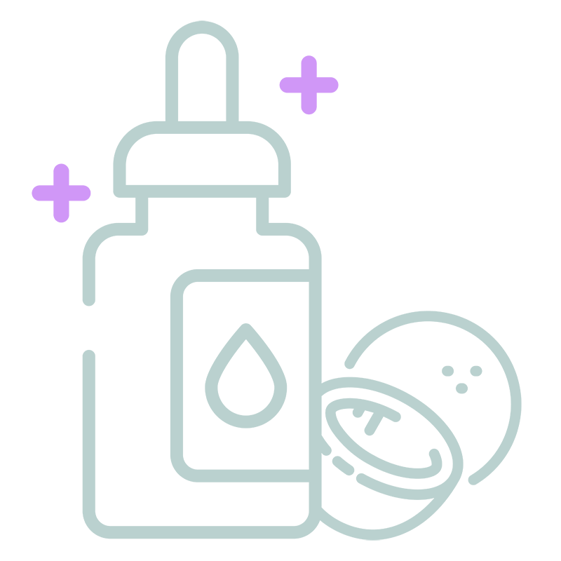 Aceite de coco fraccionado (Triglicérido Caprílico/Cáprico)
