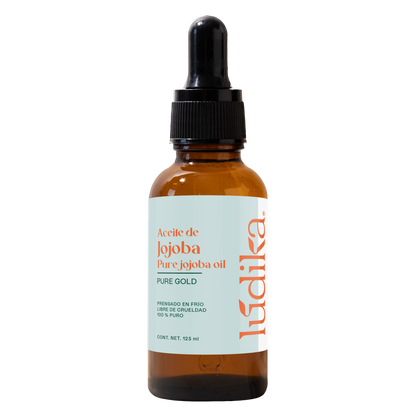 Aceite de Jojoba Cera natural | Facial, Capilar y Corporal | Seborregulador, Hidratante y Antioxidante Natural