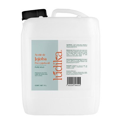 Aceite de Jojoba Cera natural | Facial, Capilar y Corporal | Seborregulador, Hidratante y Antioxidante Natural