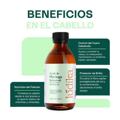 Aceite de Moringa | Facial, Corporal y Capilar | El Elixir Antienvejecimiento y Protector Anti-Polución
