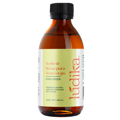 Aceite de Neem Virgen | Capilar y Facial | Purificante, Calmante y Protector Antiedad y Antimosquitos