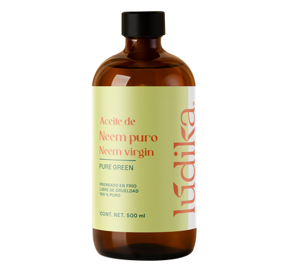 Aceite de Neem Virgen | Capilar y Facial | Purificante, Calmante y Protector Antiedad y Antimosquitos