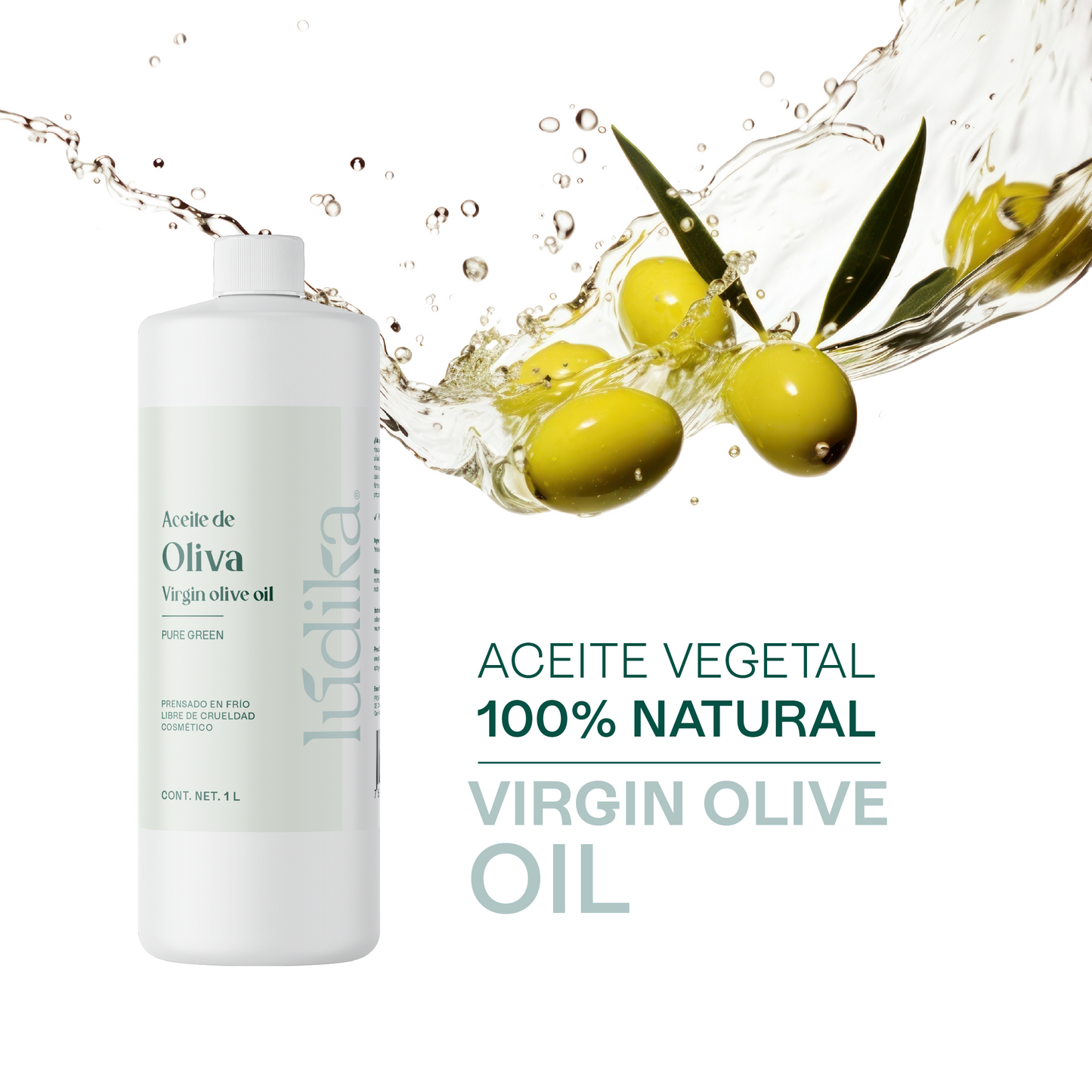 Aceite de Oliva Extra Virgen | Capilar y Corporal |Hidratante, Antioxidante y Reparador Cutáneo