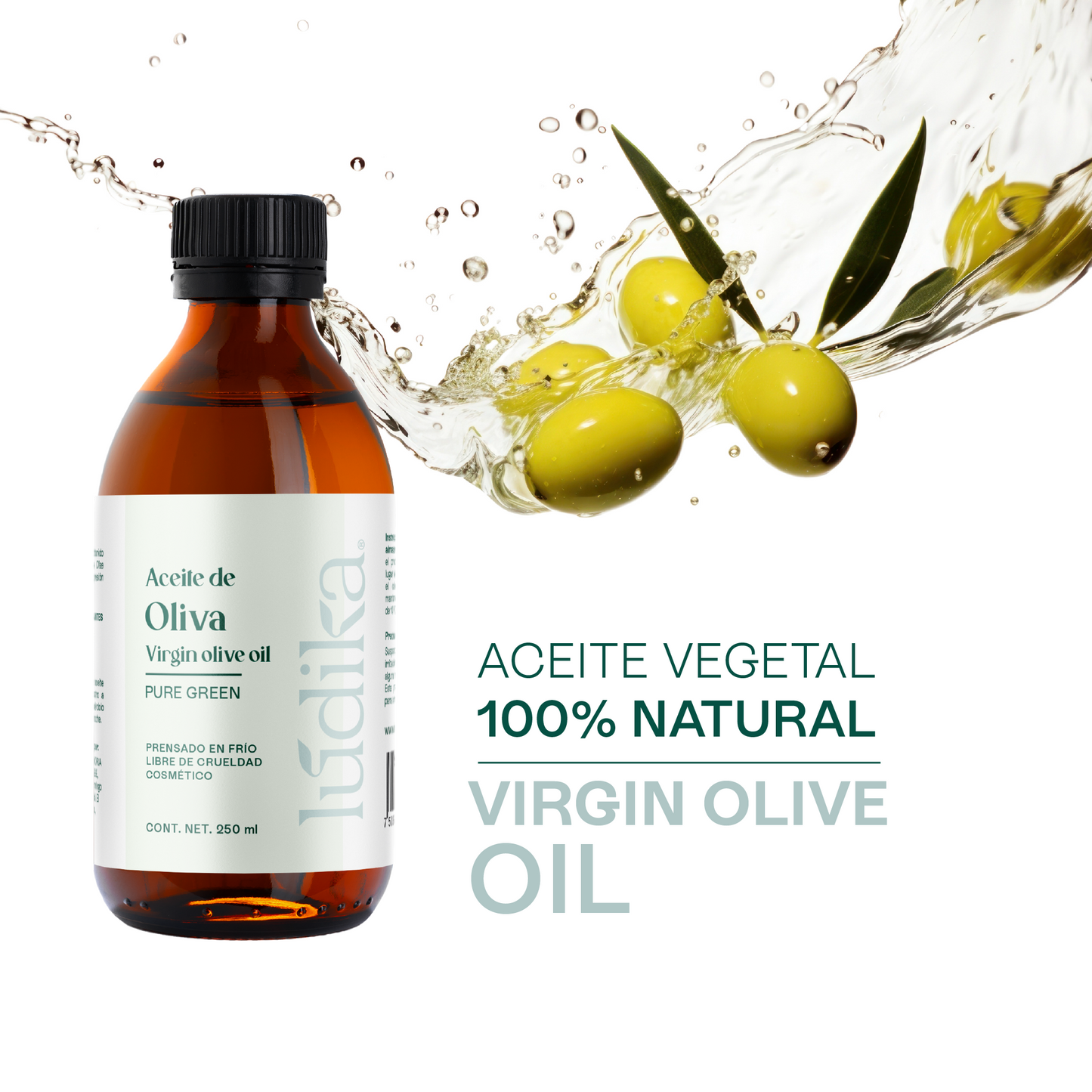 Aceite de Oliva Extra Virgen | Capilar y Corporal |Hidratante, Antioxidante y Reparador Cutáneo