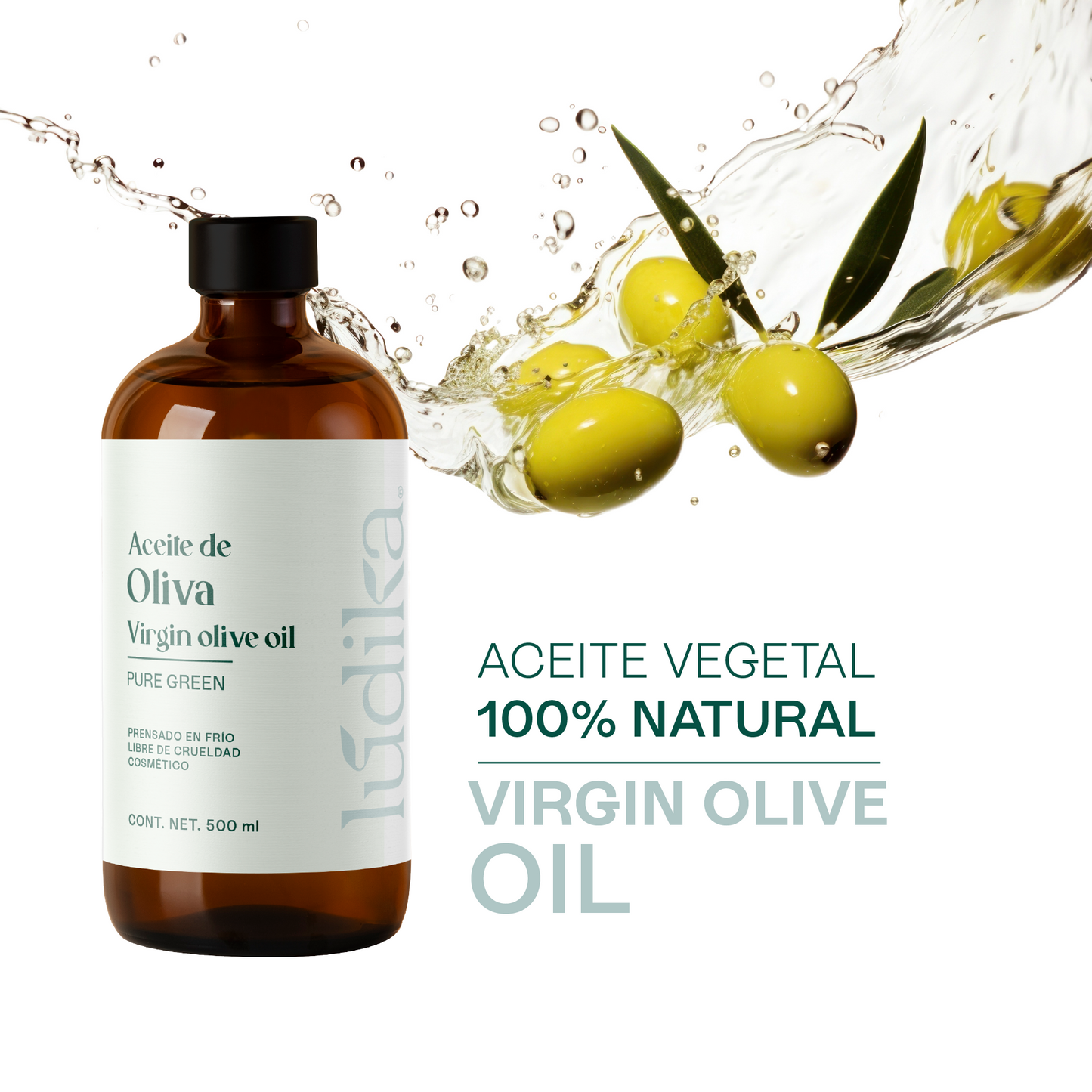 Aceite de Oliva Extra Virgen | Capilar y Corporal |Hidratante, Antioxidante y Reparador Cutáneo