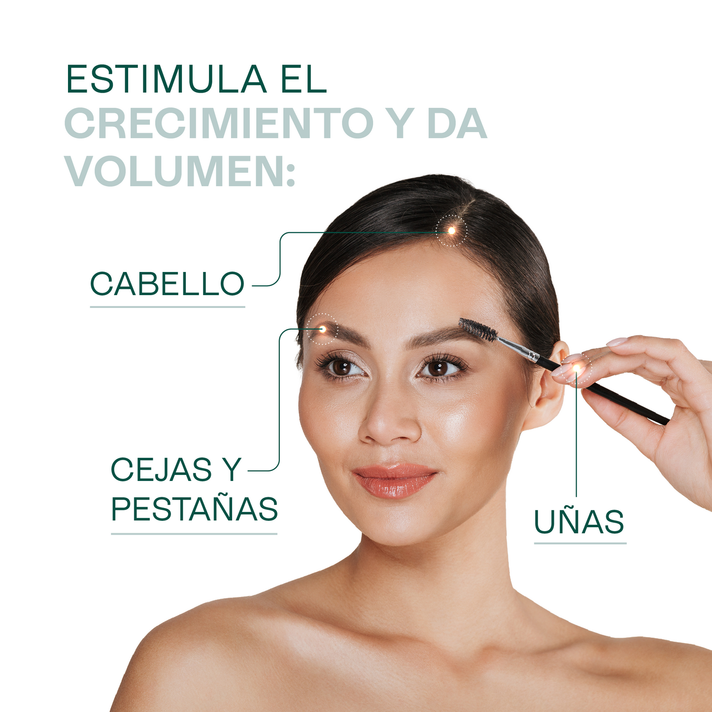 Kit Aceite de Ricino | Fortalecimiento y Crecimiento para Cabello y Pestañas | 10 pzas