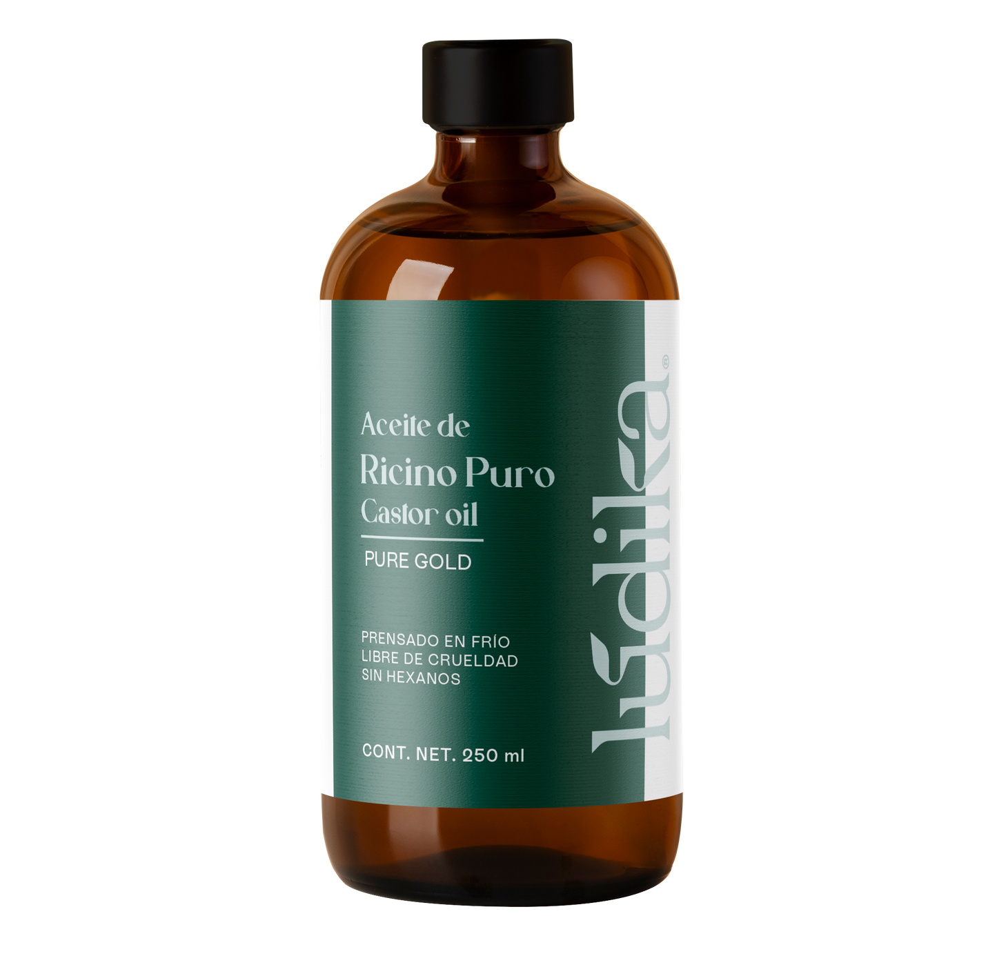 Aceite de Ricino Castor Oil Puro Orgánico | Cejas, Pestañas y Cabello | Hidratante, Antiinflamatorio y Estimulante Capilar