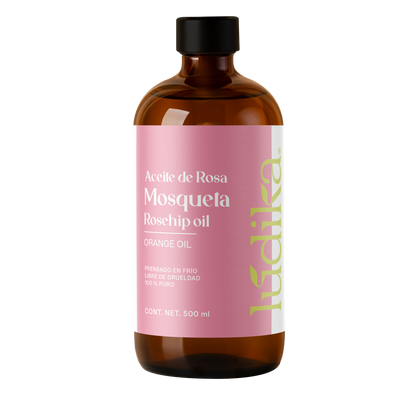 Aceite de Rosa Mosqueta Virgen | Facial y corporal | Regenerador, AntiEdad, AntiEstrias y Potente Hidratante en zona de contorno de ojos