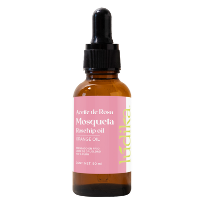 Aceite de Rosa Mosqueta Virgen | Facial y corporal | Regenerador, AntiEdad, AntiEstrias y Potente Hidratante en zona de contorno de ojos