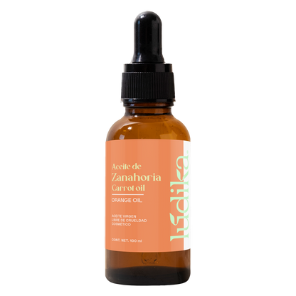 Aceite de Zanahoria Natural | Facial y Corporal | Antioxidante, Regenerador Antiedad y Protector Natural