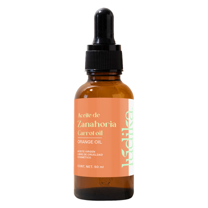 Aceite de Zanahoria Natural | Facial y Corporal | Antioxidante, Regenerador Antiedad y Protector Natural