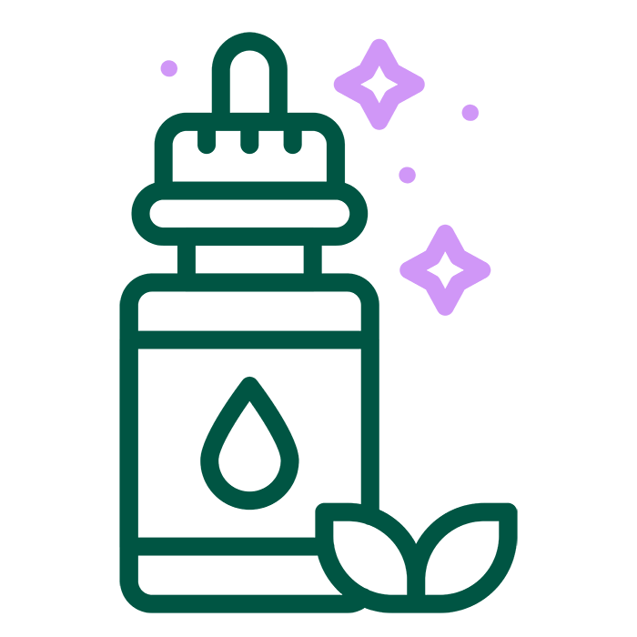 Icon Aceite esenciales o fragancias  