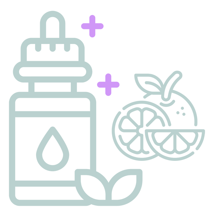 Aceite esencial de naranja dulce / Bergamota (Sin bergapteno)