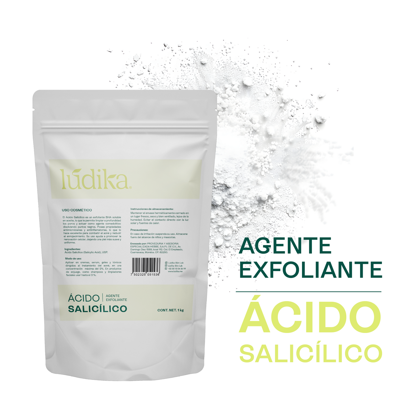 Ácido Salicílico | Liposoluble, Queratolítico y Especialista en Acné