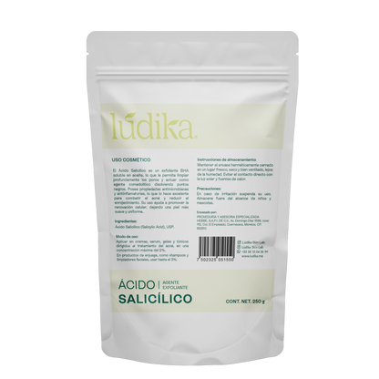 Ácido Salicílico | Liposoluble, Queratolítico y Especialista en Acné