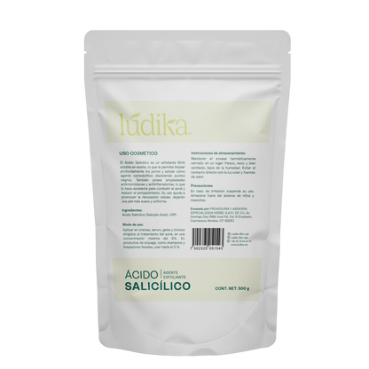 Ácido Salicílico | Liposoluble, Queratolítico y Especialista en Acné