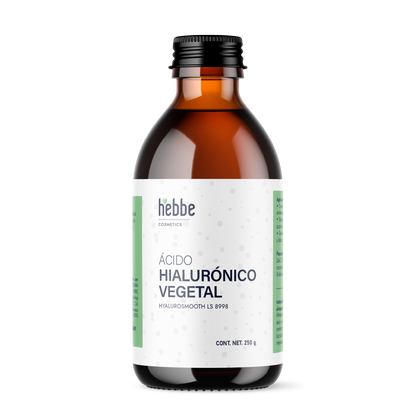 Ácido Hialurónico Vegetal | Hidratación Superficial y Filmógena | Alternativa Botánica Certificable