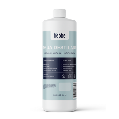 Agua Destilada (Aqua) | Solvente Universal y Base de Pureza | Estabilidad para Fórmulas Cosméticas