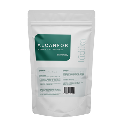 Alcanfor en Cristales | Propiedades Analgésicas, Calmantes y Descongestivas