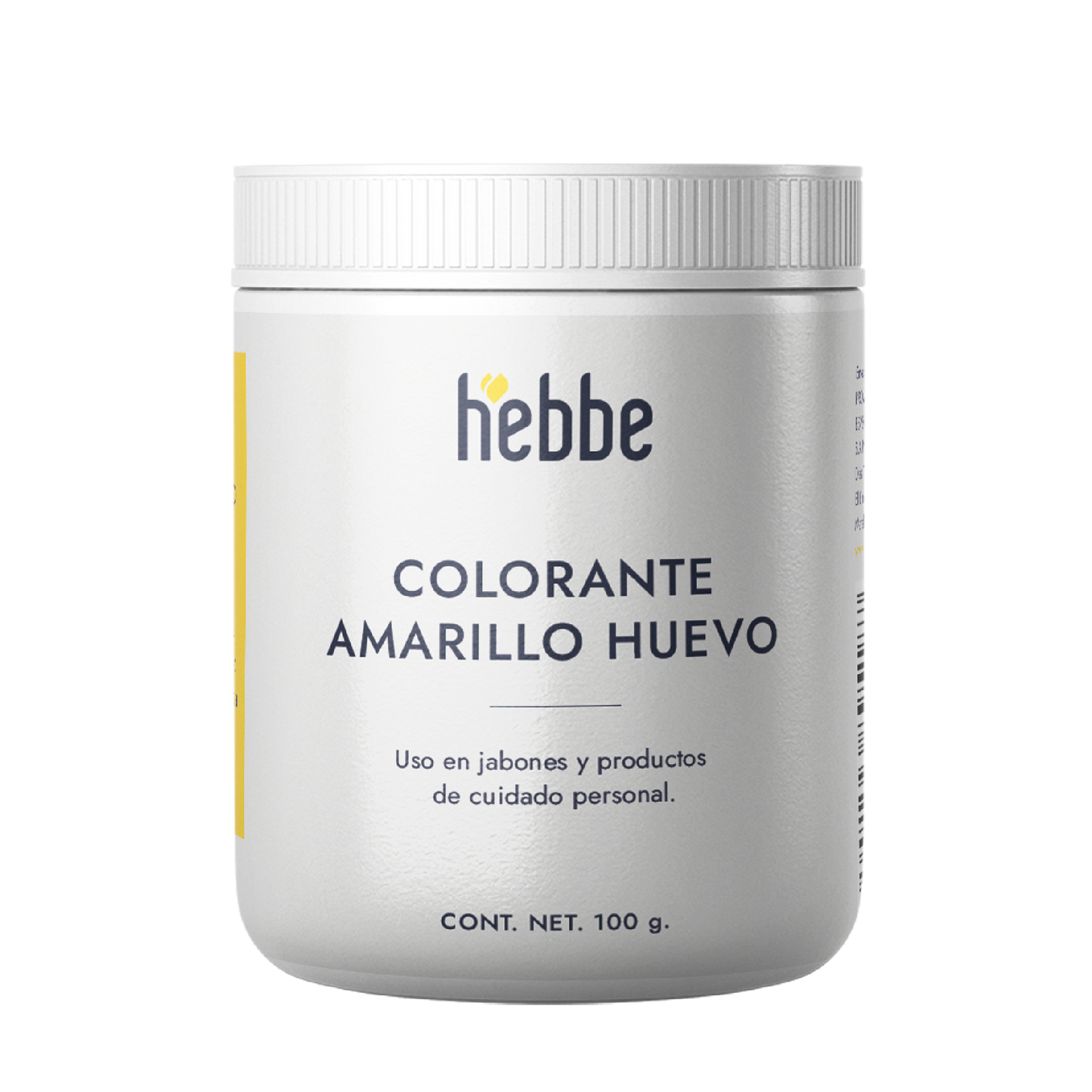 Colorante Amarillo Huevo | CI 19140 | Tono Intenso y Vibrante de Alta Solubilidad