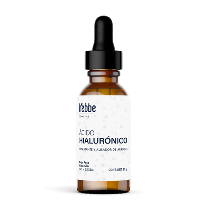 Ácido Hialurónico (Bajo Peso Molecular Líquido) | Hidratación Profunda y Reparación | Elasticidad y Firmeza