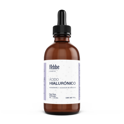 Ácido Hialurónico (Bajo Peso Molecular Líquido) | Hidratación Profunda y Reparación | Elasticidad y Firmeza