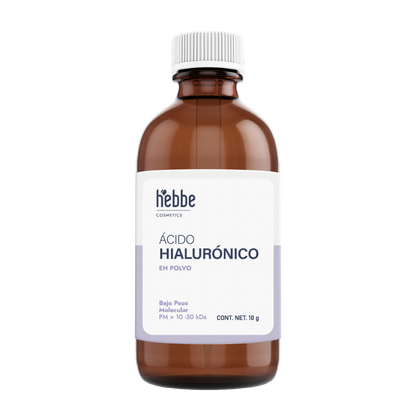 Ácido Hialurónico (Bajo Peso Molecular Polvo) | Penetración Profunda y Reparación | Firmeza y Resiliencia Cutánea