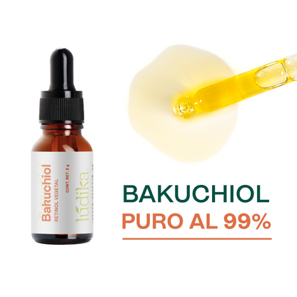 Bakuchiol (Retinol Vegetal) | Activo Antiedad y Antioxidante | Renovación Celular y Control de Sebo
