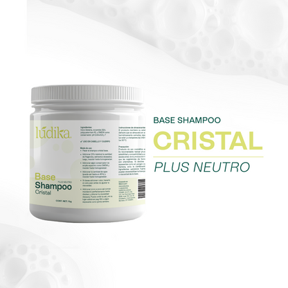 Base Shampoo Cristal  | Capilar y Corporal | Simplificador de Producción, Limpieza Suave y Optimización de Costos