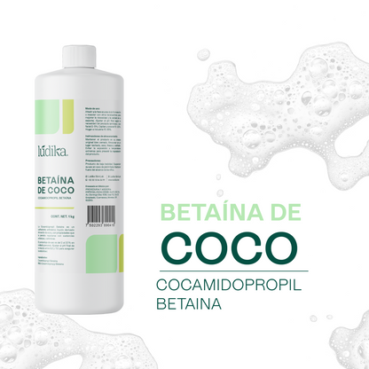 Betaína de Coco | Co-Tensioactivo y Potenciador de Espuma | Suavidad Derivada del Coco