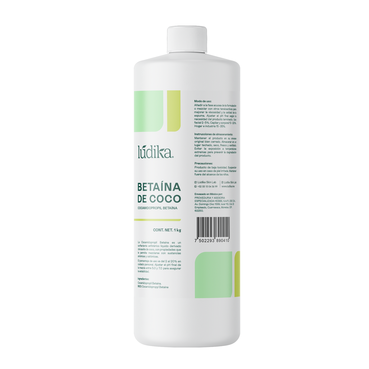 Betaína de Coco | Co-Tensioactivo y Potenciador de Espuma | Suavidad Derivada del Coco