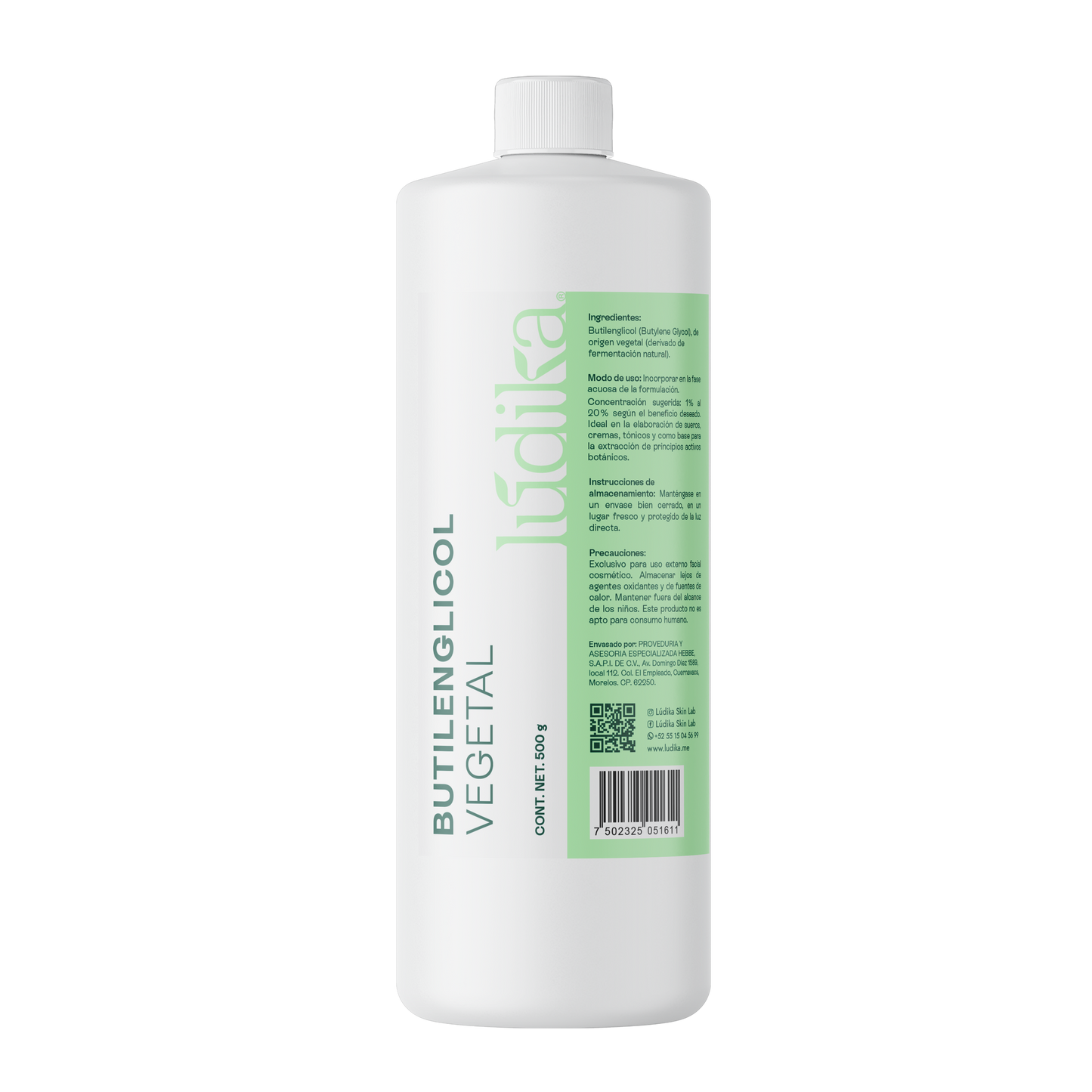 Butilenglicol | Facial, Corporal y Capilar |Humectante, Regulador de viscosidad, Emoliente