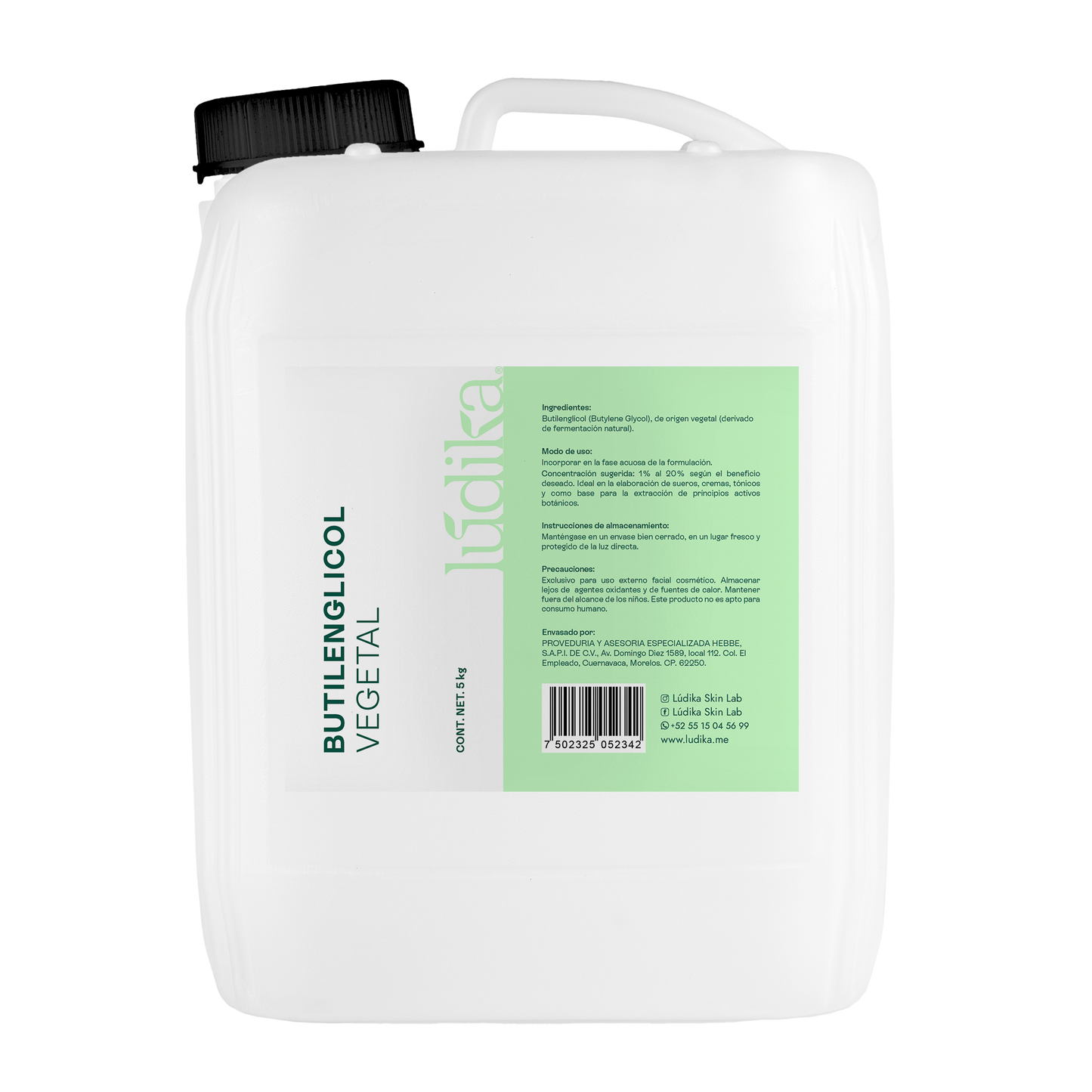Butilenglicol | Facial, Corporal y Capilar |Humectante, Regulador de viscosidad, Emoliente