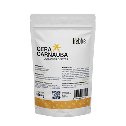 Cera de Carnauba | Espesante y Endurecedor | Agente de Brillo y Estabilizador Térmico