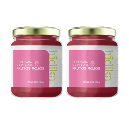 Cera Española Frutos Rojos | Depilación Suave y Precisa | Ideal para Piel Sensible y Zonas Delicadas