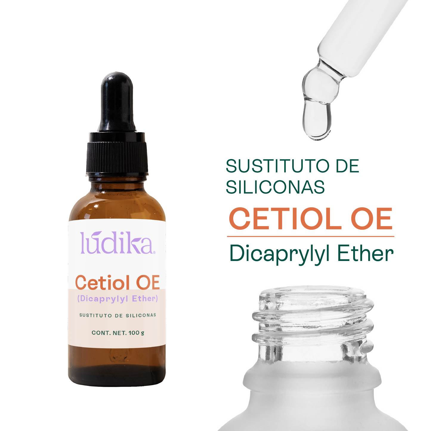 Cetiol OE | Dicaprylyl Ether | Sustituto de Siliconas, Toque seco y Frescura inmediata
