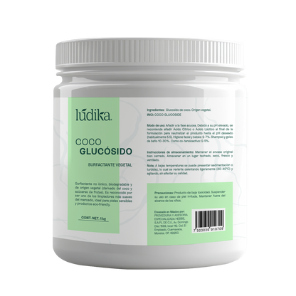 Coco Glucósido |  Tensioactivo 100% Natural | Limpieza Ultra-Suave y Espuma Cremosa