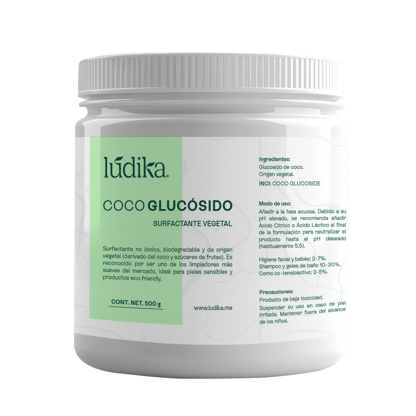 Coco Glucósido |  Tensioactivo 100% Natural | Limpieza Ultra-Suave y Espuma Cremosa