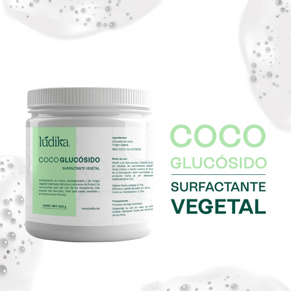 Coco Glucósido |  Tensioactivo 100% Natural | Limpieza Ultra-Suave y Espuma Cremosa