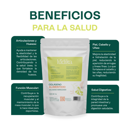 Colágeno Hidrolizado Alimenticio | Un Impulso Diario para la Salud de tu Piel, Huesos y Articulaciones