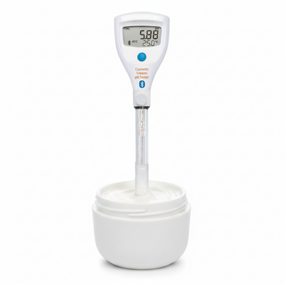 Medidor de pH de bolsillo inalambrico con Bluetooth | Cosmetico | Precisión y Durabilidad