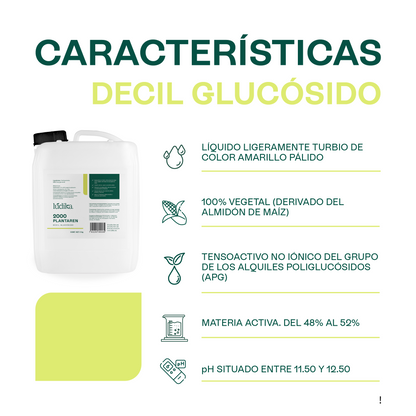Decil Glucósido (Plantaren 2000) | Tensioactivo de Cosmética Pediátrica | Limpieza Ultra-Delicada y Biodegradable