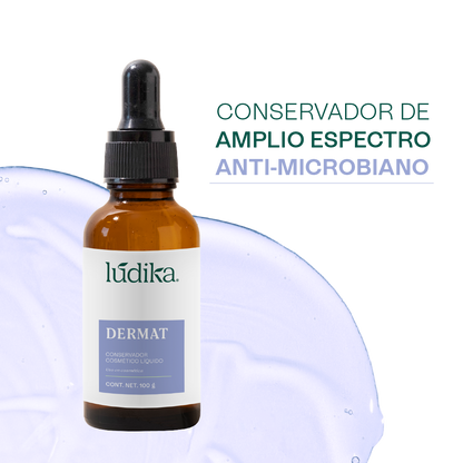 Dermat | Conservador Líquido de Amplio Espectro y Baja Sensibilización para Cosméticos