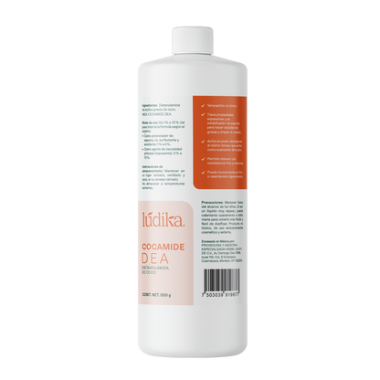 Dietanolamida (Cocamide DEA) | Potenciador de Espuma, Espesante y Acondicionador para Cosméticos