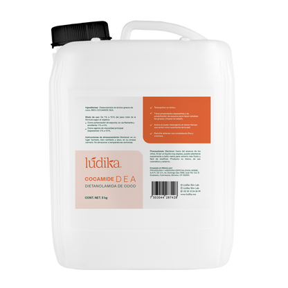 Dietanolamida (Cocamide DEA) | Potenciador de Espuma, Espesante y Acondicionador para Cosméticos
