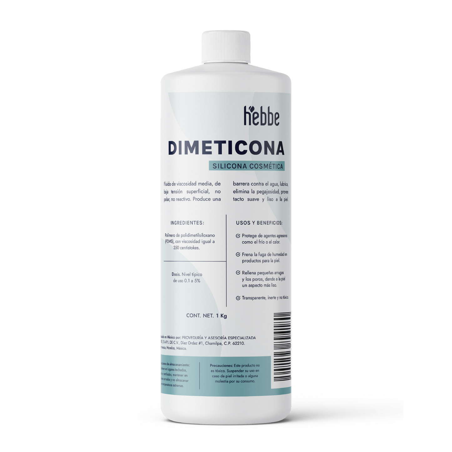 Dimeticona | Corporal y Capilar | Agente Sensorial, Emoliente y Filmógeno