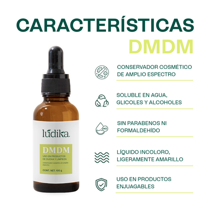 DMDM | Conservador Económico de Amplio Espectro para productos enjuagables o de limpieza